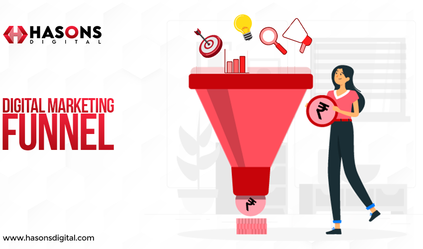 Digital marketing funnel