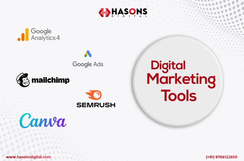 Digital marketing tools